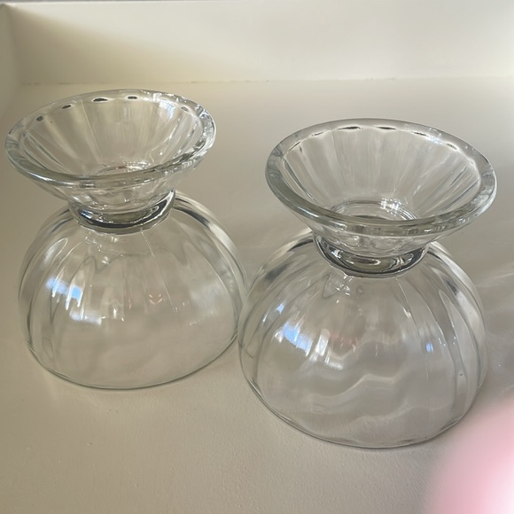 🤍VTG pedestal dessert bowls 4.5” tall - Picture 7 of 9